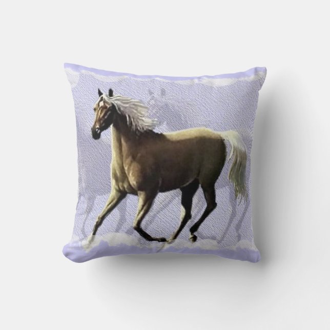 Horse Shadow American MoJo Pillow Kussen (Voorkant)