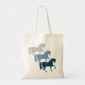 Horse Shadow Canvas tas (Voorkant)