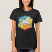 Horse Shirt Retro Style (Voorkant)