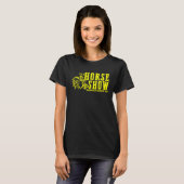 Horse Show Hangover Kind of Day Equestrian horseba T-shirt (Voorkant volledig)
