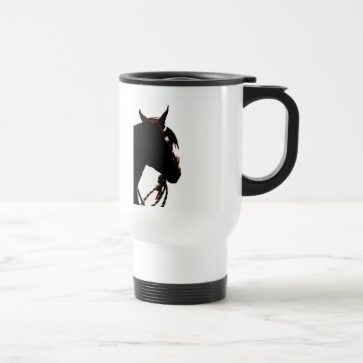 Horse Show Mam Travel Mug - western Reisbeker (Rechts)