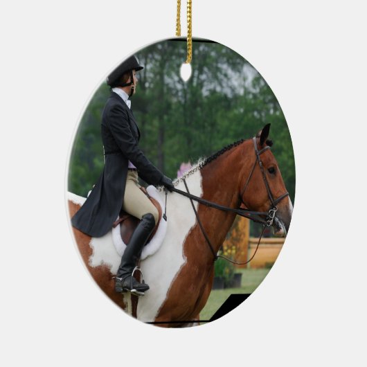 Horse Show Ring Ornament (Rechts)