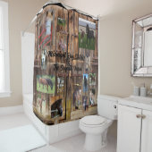 Horse Shower Curtain Douchegordijn (In situ)