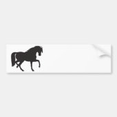 Horse Silhouette Bumpersticker (Voorkant)