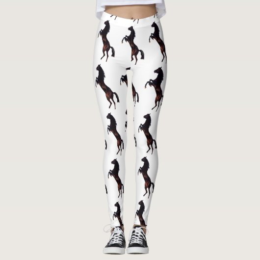 Horse Silhouette Leggings (Voorkant)