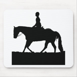 Horse Silhouette Muismat