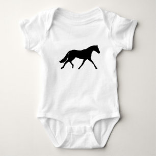 Horse Silhouette Romper