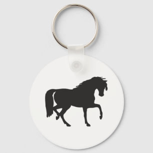 Horse Silhouette Sleutelhanger