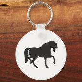 Horse Silhouette Sleutelhanger (Voorkant)