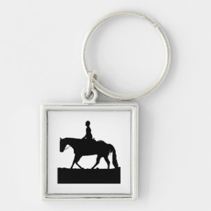 Horse Silhouette Sleutelhanger