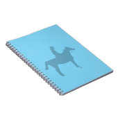 Horse Silhouette Small Notepad Notitieboek (Rechterzijde)