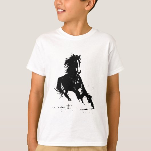Horse Silhouette T-shirt (Voorkant)