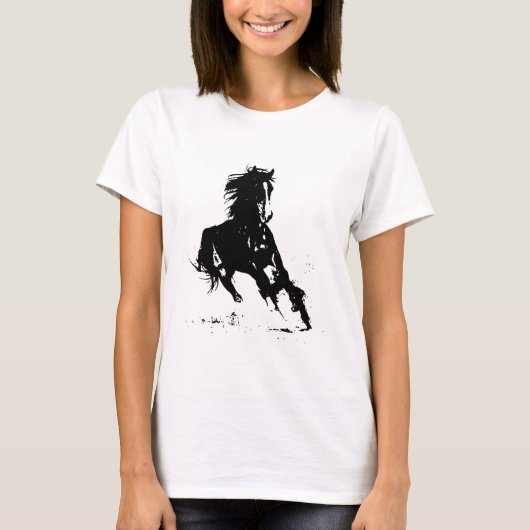 Horse Silhouette T-shirt (Voorkant)
