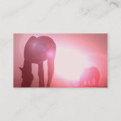 Horse Silhouette Visitekaartje (Achterkant)