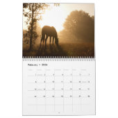 Horse Silhouettes Kalender (Feb 2026)