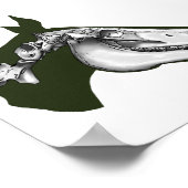 Horse Skeleton Poster (Hoek)