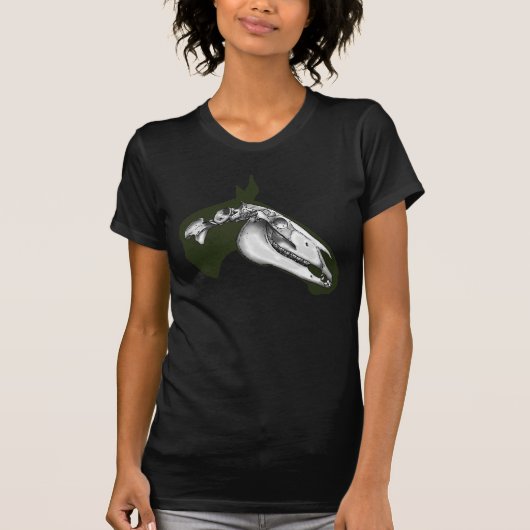 Horse Skeleton T-shirt (Voorkant)