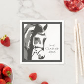 Horse Sketch, Snaffle Bit Grey Afstuderen Klasse v Servet (Insitu)