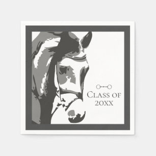 Horse Sketch, Snaffle Bit Grey Afstuderen Klasse v Servet
