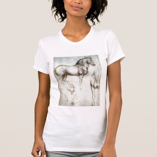 Horse Sketch T-shirt (Voorkant)