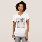 Horse Sketch T-shirt (Voorkant volledig)