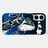 Horse Spirit BLACK HOLE SUN Case-Mate iPhone Case (Achterkant (horizontaal))