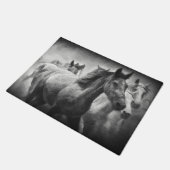 Horse Stampede Doormat Deurmat (Schuin)