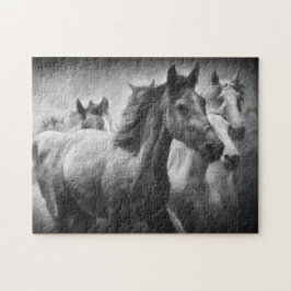 Horse Stampede Puzzle Legpuzzel