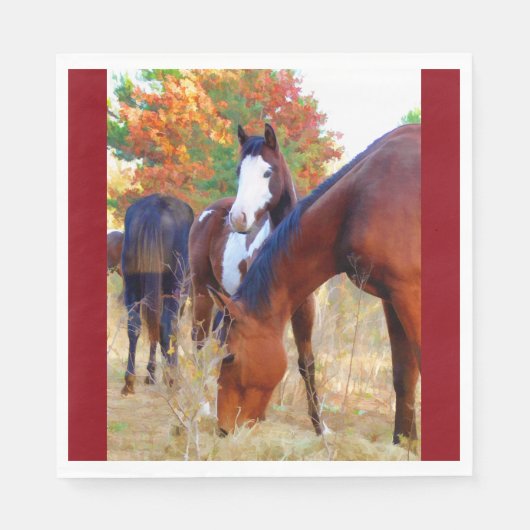 Horse Standard Luncheon servet (Voorkant)