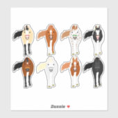 horse sticker set (Vel)
