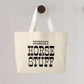 Horse Stuff | Douanenaam Equestrian Barn Grote Tote Bag