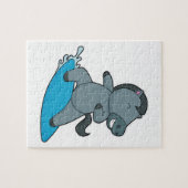 Horse Surfer Water Sport Legpuzzel (Horizontaal)