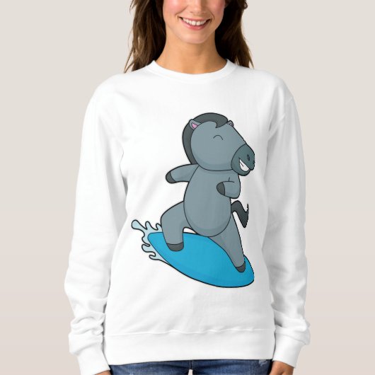 Horse Surfer Water Sport Trui (Voorkant)