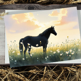 Horse Sympathy Card Bedankkaart