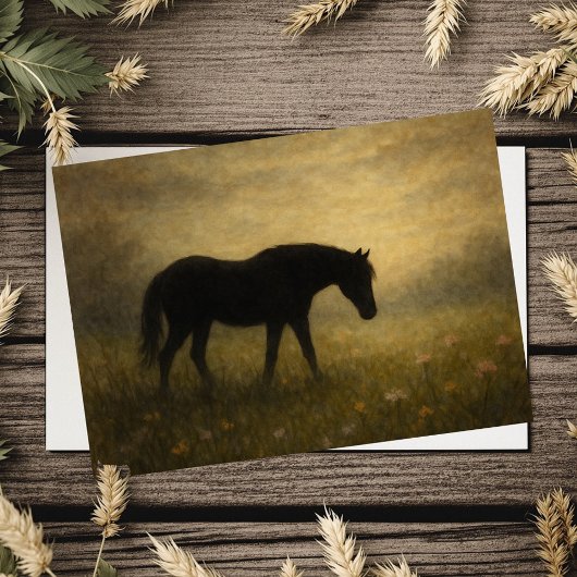 Horse Sympathy Card Kaart