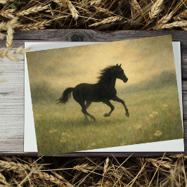 Horse Sympathy Card  Kaart