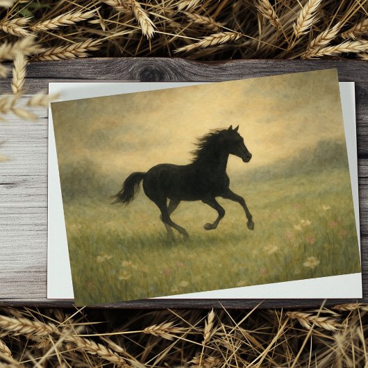 Horse Sympathy Card  Kaart