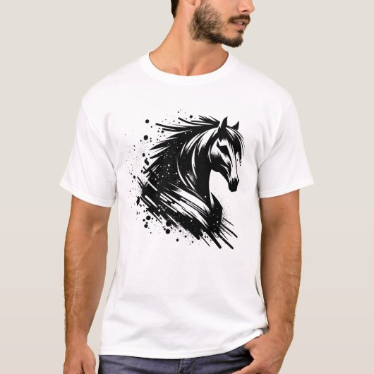 Horse  t-shirt (Voorkant)