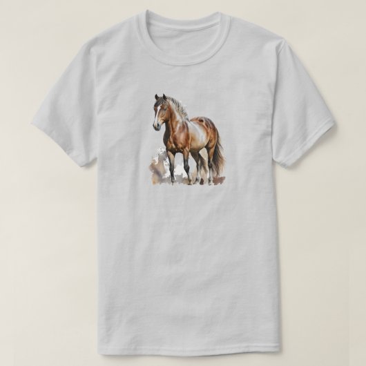 Horse T-Shirt (Design voorkant)