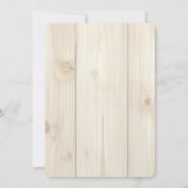 Horse Thanksgiving Dinner Invitation Kaart (Achterkant)