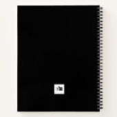 Horse Theme Notitieboek Gepersonaliseerd met Naam (Achterkant)