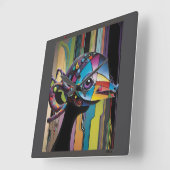 Horse Thief Vierkante Klok (Hoek)