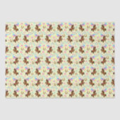 Horse Tissue Paper in Yellow Tissuepapier (Voorkant)