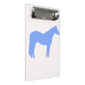 Horse Trainer Business Blue Simple and Modern Mini Klembord (Schuin)