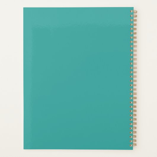 Horse Trainer Riding Lessons  Planner (Achterkant)