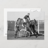 Horse Tricks, 1929 Briefkaart (Voorkant / Achterkant)