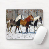 Horse Trio Mousepad Muismat (Met muis)