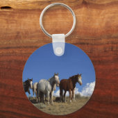 Horse Trio Sleutelhanger (Voorkant)