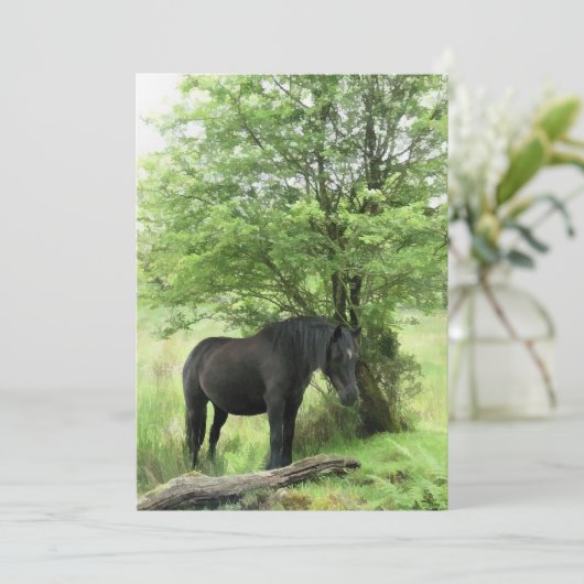 HORSE-uitnodiging (Staand voorkant)