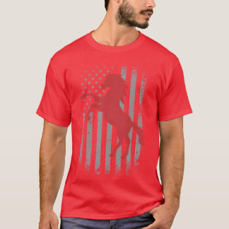 Horse USA familie T-shirt